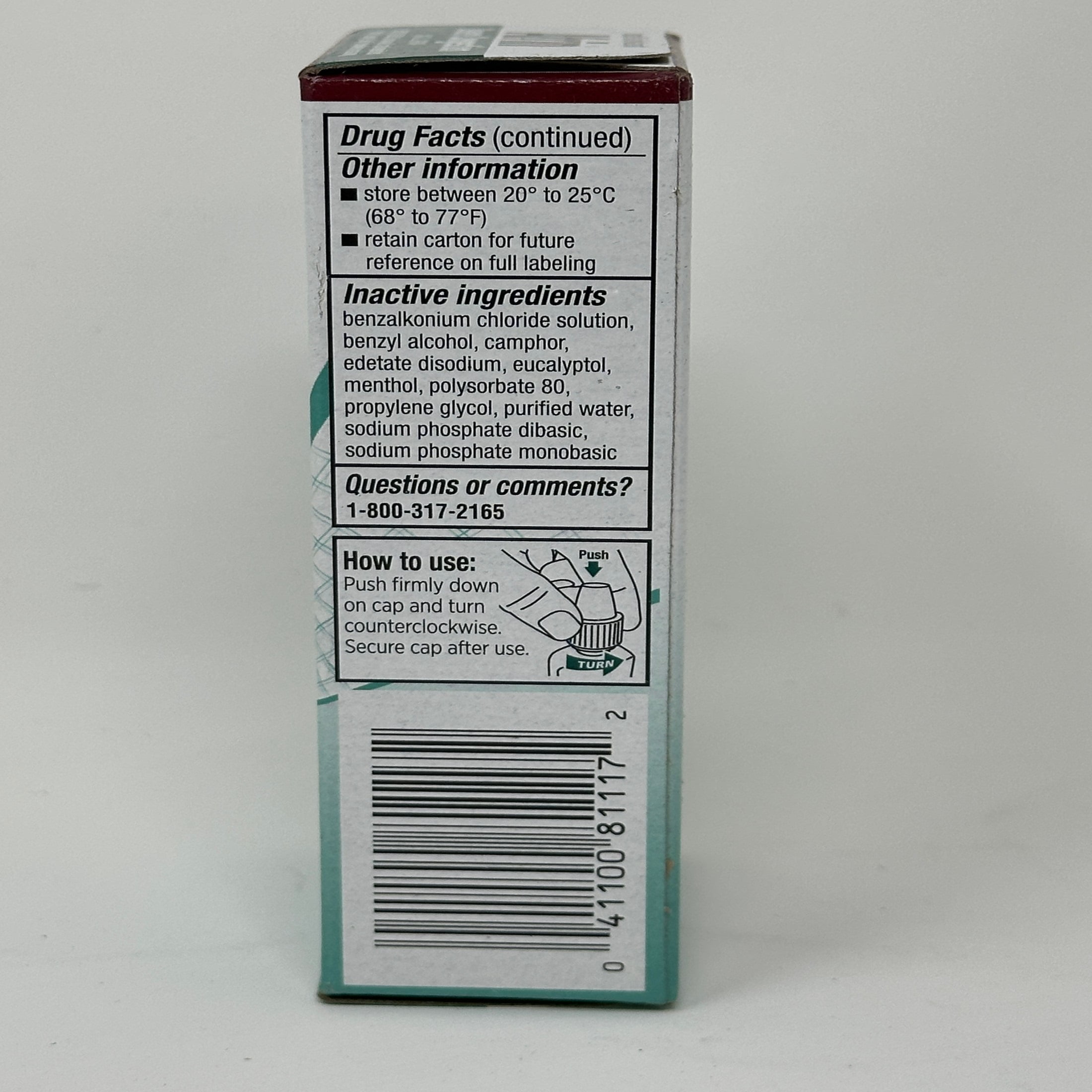 Afrin 12 Hour Severe Congestion Maximum Strength Nasal Spray, 0.5oz, 5-Pack