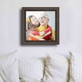 thumbnail image 3 of 25x25 Harvest Bronze Real Wood Picture Frame Width 1.75 inches | Interior Frame Depth 0.5 inches |, 3 of 7