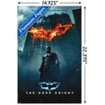 thumbnail image 3 of DC Comics Movie - The Dark Knight - Batman Logo on Fire One Sheet Wall Poster, 14.725" x 22.375", 3 of 4