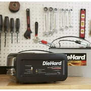 DieHard 12V 6A Automatic Battery Charger with 10A Boost & 50A Jump-Starting Capabilities