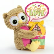 Mother's Day Owl Plush and Candy Gift