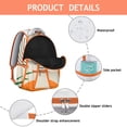 thumbnail image 4 of Chic Bohemian College Backpack - 17" Heavy Duty Oxford Fabric, Tribal Print Daypack, Roomy Water-Resistant Bag for Women & Men, 4 of 6