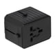 thumbnail image 4 of Adaptador de viaje universal USB C Enchufe internacional Convertidor de energía Múltiples tomas de corriente 100‑240 V CA Negro, 4 of 9
