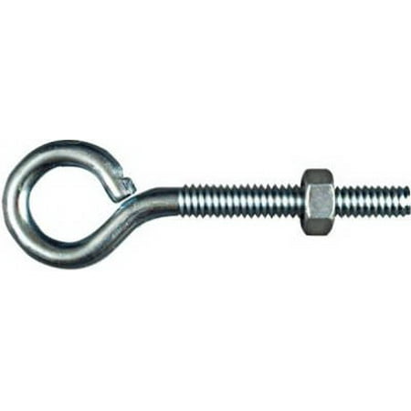 

National 1/4 x 3 Zinc Eye Bolt 80 LB Load Capacity Bulk