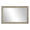 thumbnail image 3 of Frame My Mirror Framed Wall Mirror - Antique Satin Nickel 36" x 36" Mirror - Ideal for Bathroom, Wall Decor, Bedroom and Livingroom - Moisture Resistant with Safety Backing - Maricopa Design, 3 of 10