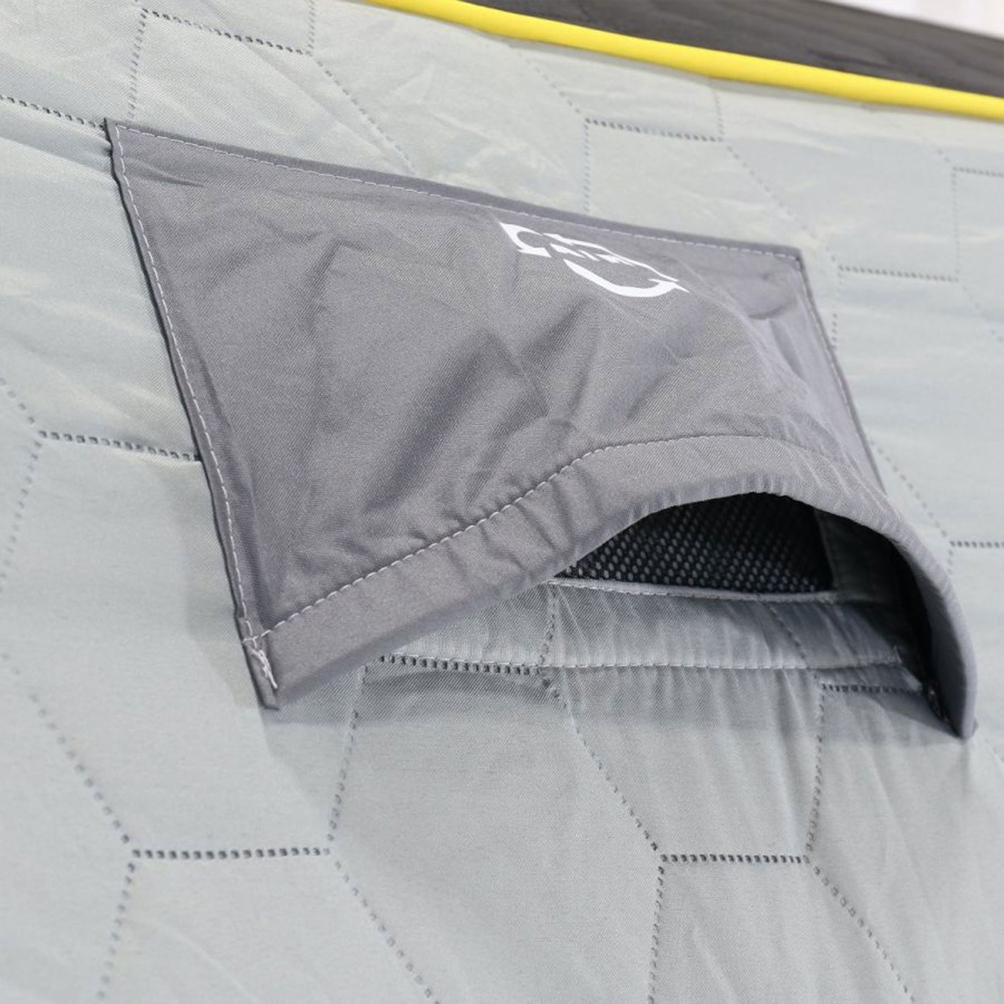 CLAM Portable 9 Foot Jason Mitchell X5000 Ice Fish Thermal Hub Shelter Tent - image 4 of 11