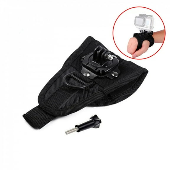 360 Degree Rotation Hand Strap Mount for GoPro 13 12 11 10 9 Hand Glove Wrist Strap Mount for DJI OSMO Action 4/5Pro Accessories
