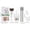 Brown, variant on KeirineCC Tint Kit Coffee | Natural Spot Coloring Brow Tinting Powder with Brush | Water & Smudge Proof Tint, Instant Brow Dye Kit