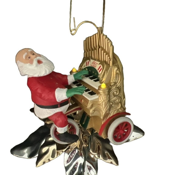1994 Santa's Sing-Along (Light and Music) Hallmark Keepsake Christmas Tree Ornament - QLX747-3