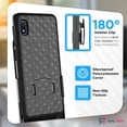 thumbnail image 4 of Rome Tech Samsung Galaxy A10e Shell Holster Combo Case - Black, 4 of 7