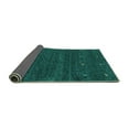 thumbnail image 2 of Ahgly Company Indoor Rectangle Abstract Turquoise Blue Contemporary Area Rugs, 5' x 8', 2 of 4