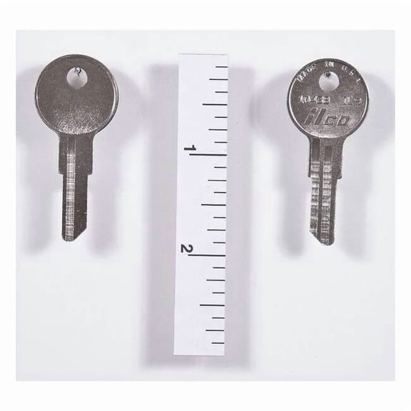 Kaba Ilco Key Blank, IL9,Brass, PK10 1043B-IL9