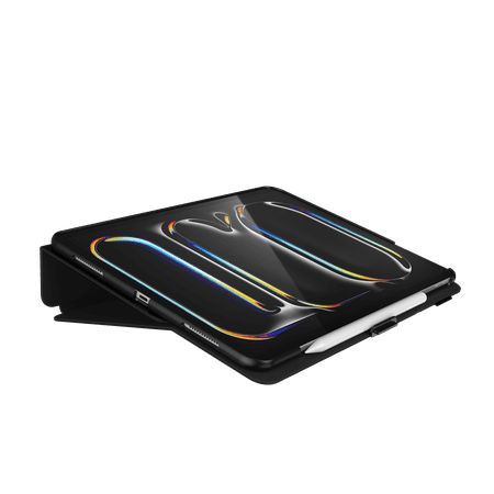 Speck - Balance Folio Case for Apple iPad Pro 13" (Latest Model/M4 chip) - Black/White