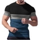 thumbnail image 5 of Tops para hombre, blusas y camisas de manga corta con cuello redondo para hombre, camisetas casuales holgadas con estampado elástico para hombre, blusa de manga corta con cuello redondo para primavera, 5 of 7