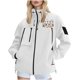 thumbnail image 2 of Anoraks para mujer y hombre, chaqueta impermeable, transpirable, fina, para ciclismo, para viajes, exteriores, cortavientos con capucha, 2 of 7