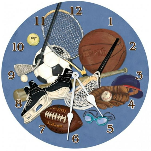 23058 - LR Little Athlete 18 in. Round Clock