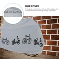 thumbnail image 2 of Miangastore Dustproof Bike Protective Cover Bike Protector for Outdoor Motorcycle Cover (Grey), 2 of 8