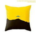 thumbnail image 1 of Yellow Polyester Pillow Case Sofa Car Waist Throw Cushion Cover Home Decor, 1 of 5