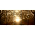 thumbnail image 2 of Design Art - Chemin vers la Lumière du Soleil en Forêt d'Automne, 2 of 3