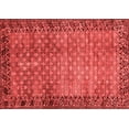 thumbnail image 1 of Ahgly Company Machine Washable Indoor Rectangle Southwestern Red Country Area Rugs, 7' x 10', 1 of 4