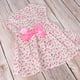 thumbnail image 5 of Adorable vestido para perro con lazo floral y tutú para mascotas, gatos, bodas, fiestas, ropa informal para perros, suministros para mascotas - Talla XL (rosa), 5 of 5