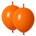 thumbnail image 1 of Globo ADIDO EVA Link de 12 pulgadas, naranja, 80 unidades, látex, 1 of 9