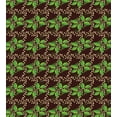 thumbnail image 3 of Ambesonne Botanical Duvet Cover Set, Leaves and Floral Motifs, 2-Calking, Seal Brown Green White, 3 of 3