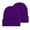 Purple, variant on Bovemsi Beanie for Women and Men Unisex Winter Knitted Cuffed Soft Warm Hat / Ski Watch Cap Snow Ski Cap