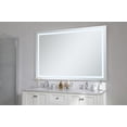 thumbnail image 6 of Elegant Decor Helios 42in x 60in Hardwired LED mirror with touch sensor and color changing temperature 3000K/4200K/6400K, 6 of 7