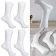 thumbnail image 4 of 4 Uds Molde para Calcetines Pie Cortos Multiusos Accesorios Modelo Suministros Bricolaje El Blanco, 4 of 7
