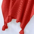 thumbnail image 4 of BWASD Shawl Wraps for Women Casual Open Front Knitted Poncho Cape Scarf Tassel Fringed Loose Sweaters Fashion Accessory Spring 2037, 4 of 5
