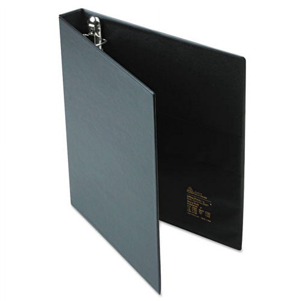 "Heavy-Duty Non-View Binder With Durahinge And One Touch Ezd Rings, 3 Rings, 1"" Capacity, 11 X 8.5, Black | Bundle of 10 Each"