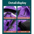 thumbnail image 5 of Chrisuno Girls' Sportswear Waterproof Windproof Snowboard Ski Jacket Purple 8, 5 of 5