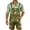 1-Army Green815, variant on XIAOCHA Mens Barrel Embroidery Lederhosen Wide Strap Shorts Oktoberfest Casual Pants Halloween Bottoms,Army Green,Sizes L