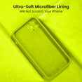 thumbnail image 5 of for iPhone 12 Pro Max Case, Silicone Upgraded [Camera Protecion] Phone Case with Soft Anti-Scratch Microfiber Lining, 6.7 inch, Fluorescent Green, 5 of 11