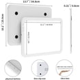 thumbnail image 3 of TOHETO Rechargeable A4 LED Light Box for Tracing, Wireless Light Drawing Board up to 8860 Lux Super Bright Light Pad for Cricut Weeding Vinyl, 3 of 8