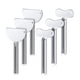 thumbnail image 1 of Exprimidor de pasta de dientes, 6 piezas Exprimidor de tubo de metal Llave Exprimidor de tubo de rodillo de pasta de dientes de acero inoxidable para pintura, cosméticos y tinte para el cabe, 1 of 5