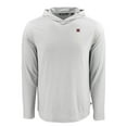 thumbnail image 2 of Men's Cutter & Buck Gray Miami University RedHawks Coastline Epic Comfort Eco Recycled Long Sleeve Hoodie T-Shirt, 2 of 3