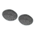 thumbnail image 1 of 2 Piezas Cabezal de Tambor Negras de Piel de Tambor Para Conjunto de Percusión Yuyangstore, 1 of 8