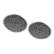 thumbnail image 1 of Paquete de 2 Parches de Tambor de Malla de Aluminio Negro de 8 Pulgadas + 10 Pulgadas, 1 of 8
