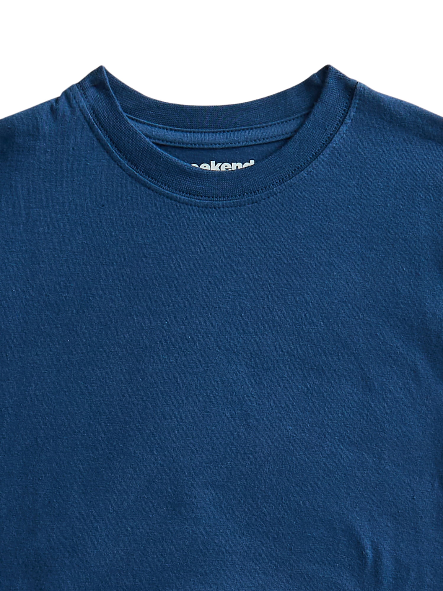 Weekend Academy Boys Cotton Blend Stretch Jersey Tee, 4-Pack, S-XL