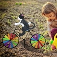thumbnail image 3 of Bicicleta Wind Spinner Bicicleta Jardín Wind Spinner Adornos Animal Escultura Bicicleta Spinner de Viento para Césped C, 3 of 5