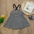 thumbnail image 2 of Bearichfupo Toddler Girls Princess Plaid Strap Dress Kids Baby Sleeveless Dresses Outfits,Girls' Skirt Sets Sizes 3 Years, 2 of 2