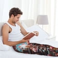 thumbnail image 5 of Sikiie fairy-tale-world-with-delicious-candy Pajama Pants Men, PJ Bottoms, Sleep & Lounge Pants-XX-Large, 5 of 6