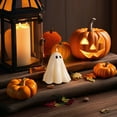 thumbnail image 4 of Halloween Candle White Decorative Candle Cute Candle Suitable For Halloween Party Home And Table Decoration, 4 of 4