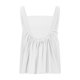 thumbnail image 5 of Top Henley,Camiseta sin mangas de color liso con cuello cuadrado para mujer, informal, de verano, sin mangas, tela suave y cómoda, bolsillos, larga para uso diario, sopatenor, 5 of 8