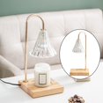 thumbnail image 1 of Calentador de s eléctrico creativo Lámpara Quemador de cera Melter Temperatura ajustable Luz de arriba hacia abajo de para Flor Soledad Lámpara de calentador de vela, 1 of 8