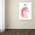 thumbnail image 3 of Trademark Fine Art 'Unicorn Magic I Heart' Canvas Art by Melissa Averinos, 3 of 3