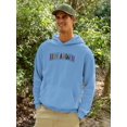 thumbnail image 2 of Dreamland Los Angeles Banner Hoodie Men -Image by Shutterstock, Male 4X-Large, 2 of 4