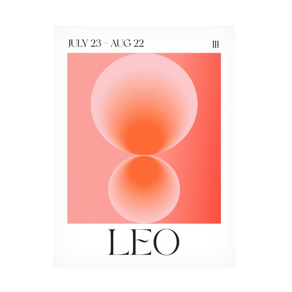 Trademark Fine Art Valeria Castillo Leo Canvas Wall Art